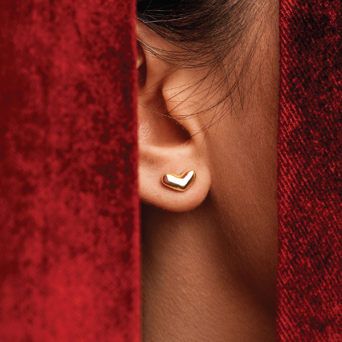 گوشواره قلب هلیوم