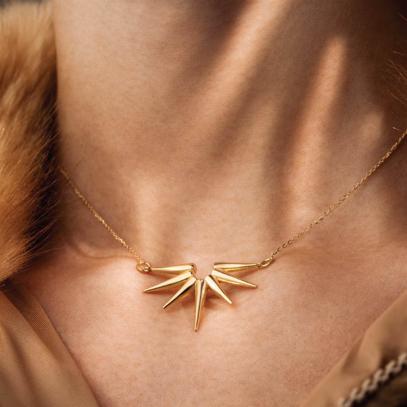 گردنبند آفتاب کوچک