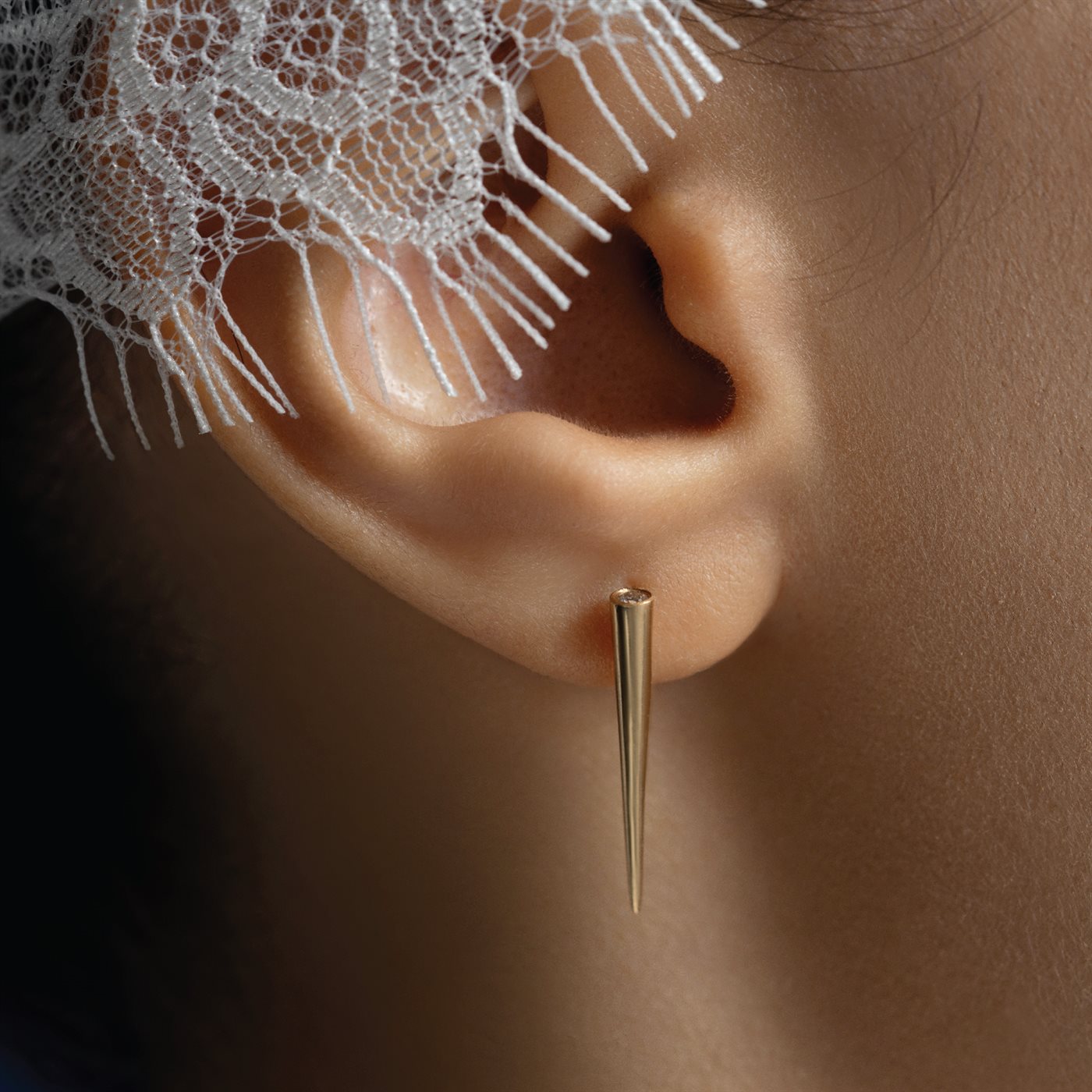 گوشواره مخروط