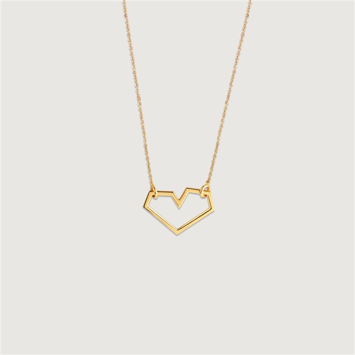 گردنبند قلب نامنظم