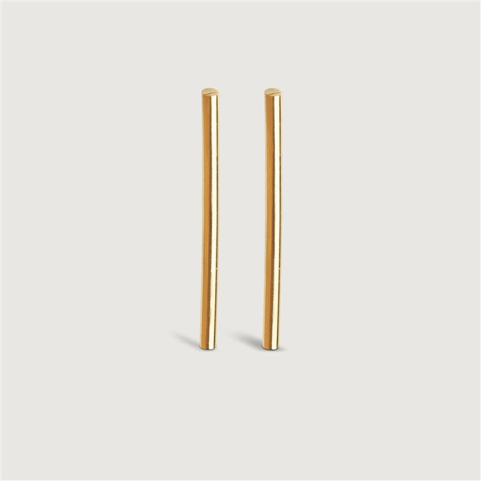 گوشواره میله گرد